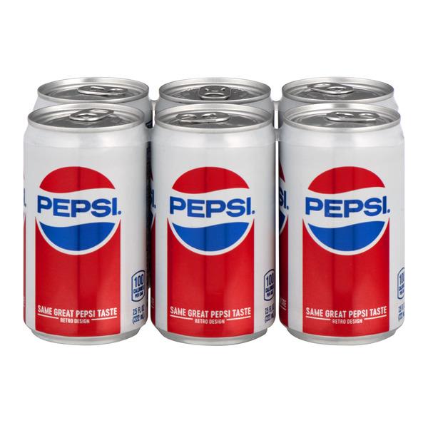 Pepsi Mini Cans 6Pk | Hy-Vee Aisles Online Grocery Shopping