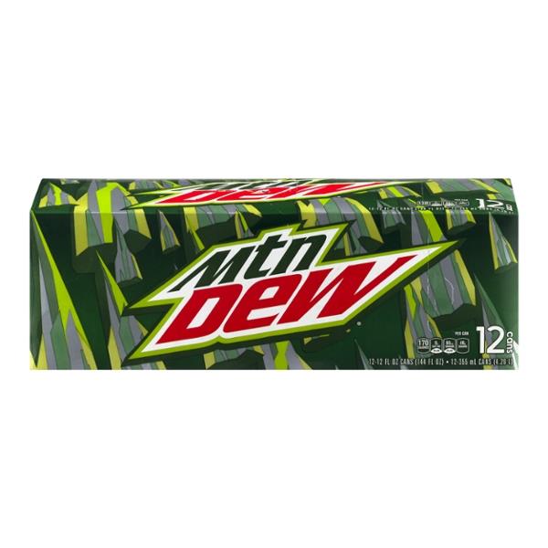 Mountain Dew 12 Pack | Hy-Vee Aisles Online Grocery Shopping