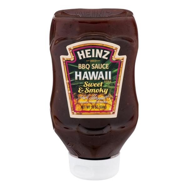 Heinz BBQ Sauce Hawaii Style Sweet & Smoky HyVee Aisles Online