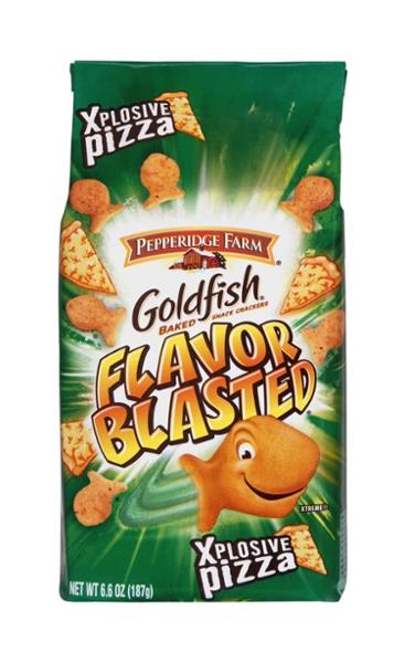 Pepperidge Farm Goldfish Xplosive Pizza Backed Snack Crackers | Hy-Vee ...