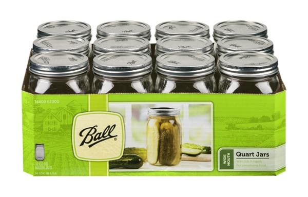 Ball Wide Mouth Quart Jars 12Ct | Hy-Vee Aisles Online Grocery Shopping