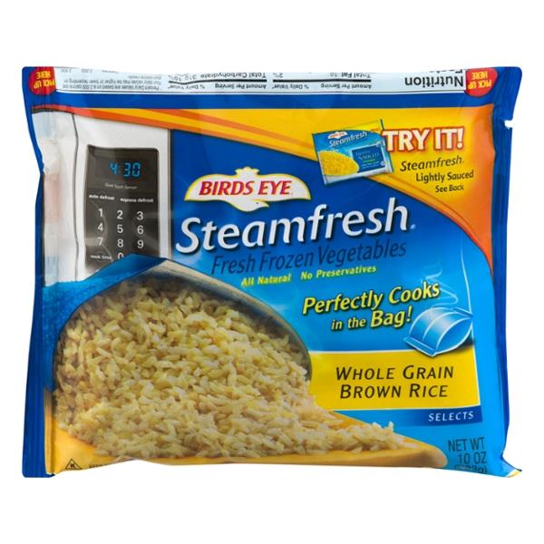 Birds Eye Steamfresh Brown Rice | Hy-Vee Aisles Online Grocery Shopping