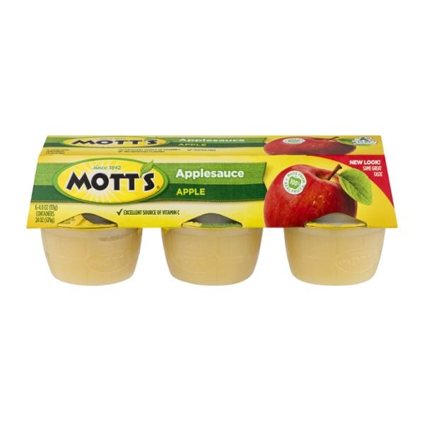 Mott's Original Applesauce 6 Pack | Hy-Vee Aisles Online ...