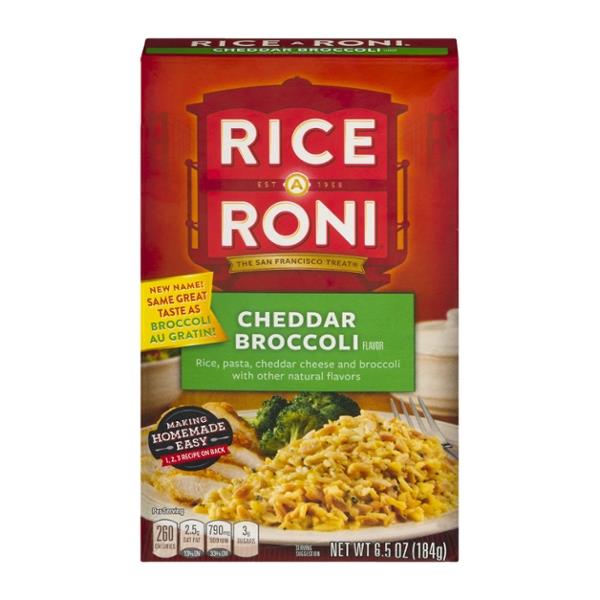 Rice-A-Roni Cheddar Broccoli Flavor Rice Mix | Hy-Vee Aisles Online