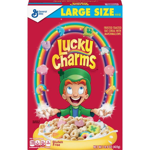 General Mills Lucky Charms with Magical Unicorn Cereal, Large Size | Hy ...