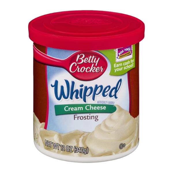 Betty Crocker Whipped Cream Cheese Frosting | Hy-Vee Aisles Online ...