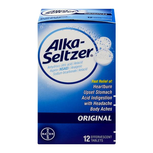 Alka-Seltzer Original Antacid Effervescent Tablets | Hy-Vee Aisles ...