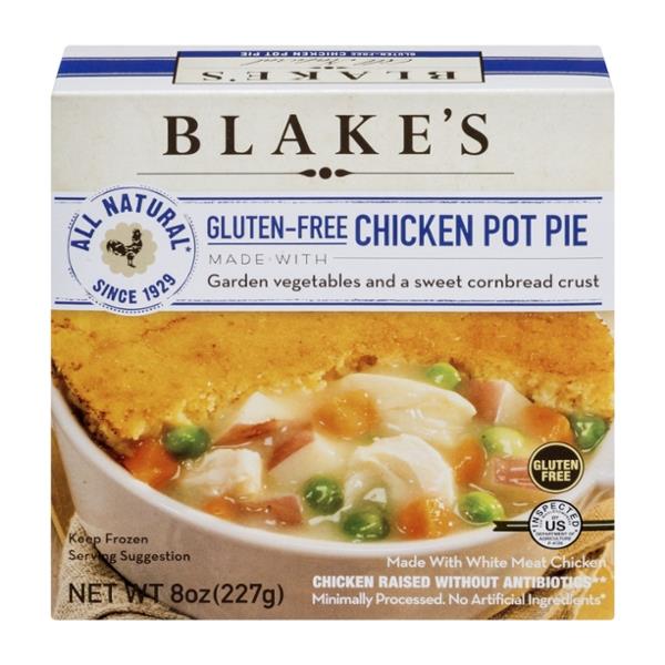 Blake's GlutenFree Chicken Pot Pie with Garden Vegetables and a Sweet