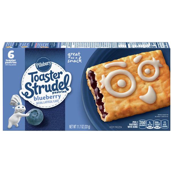 Pillsbury Toaster Strudel Blueberry Toaster Pastries 6Ct HyVee