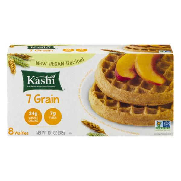Kashi 7 Grain Waffles 8 Ct HyVee Aisles Online Grocery Shopping