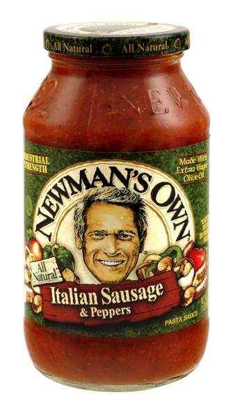 Newman's Own Italian Sausage & Peppers Pasta Sauce | Hy ...