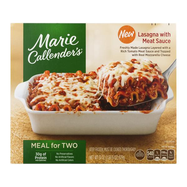 Marie Callender's Meal For Two Lasagna With Meat Sauce HyVee Aisles