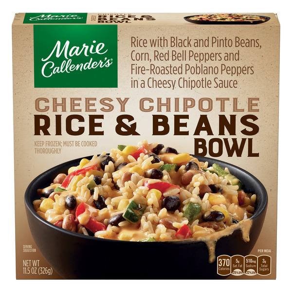 Marie Callender S Cheesy Chipotle Rice And Beans Bowl Hy Vee