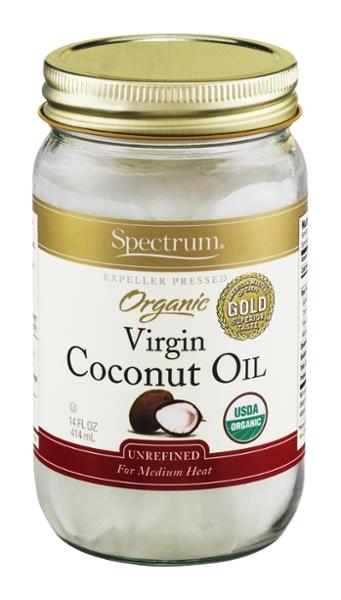Spectrum Unrefined Medium Heat Organic Coconut Oil | Hy-Vee Aisles ...