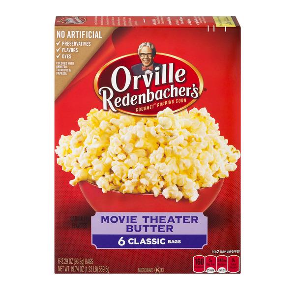 Orville Redenbacher's Gourmet Popping Corn, Movie Theater ...
