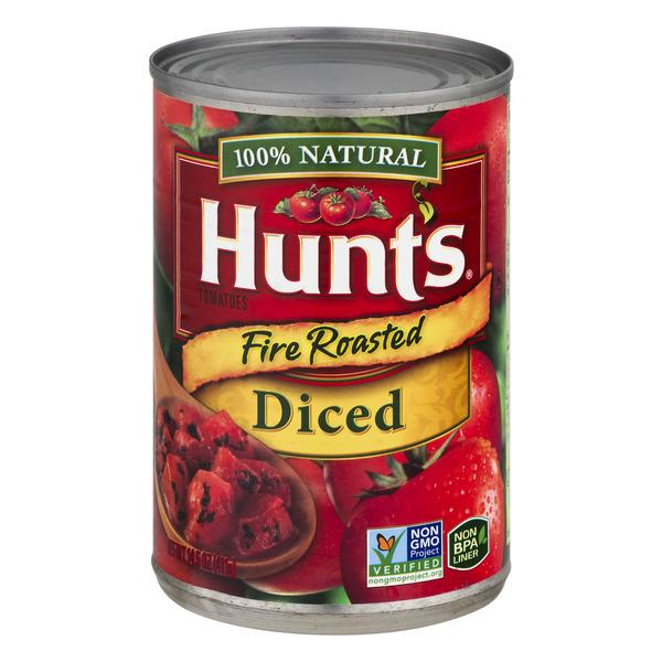 Hunt's Fire Roasted Diced Tomatoes | Hy-Vee Aisles Online ...