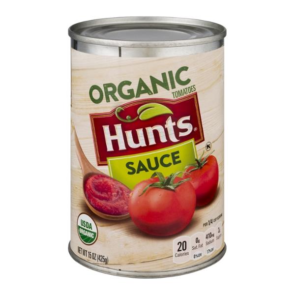 Hunt's Organic Tomato Sauce HyVee Aisles Online Grocery Shopping