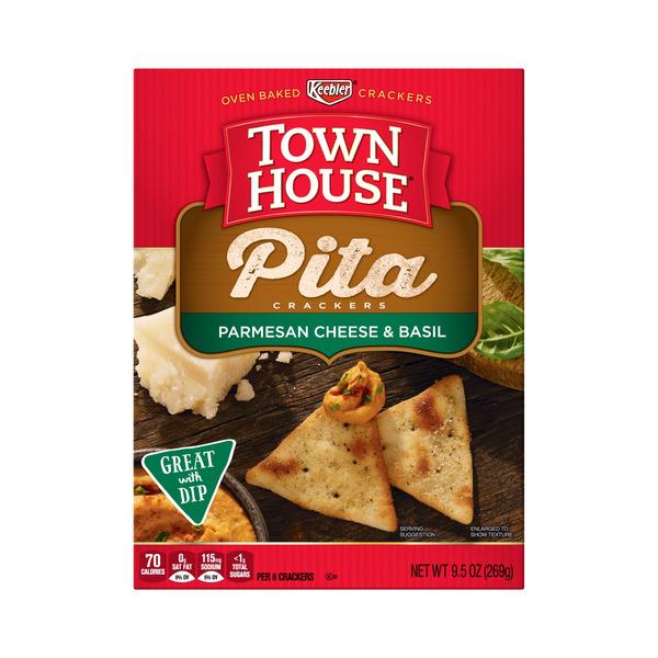 Keebler Town House Italian Cheese & Herb Pita Crackers HyVee Aisles