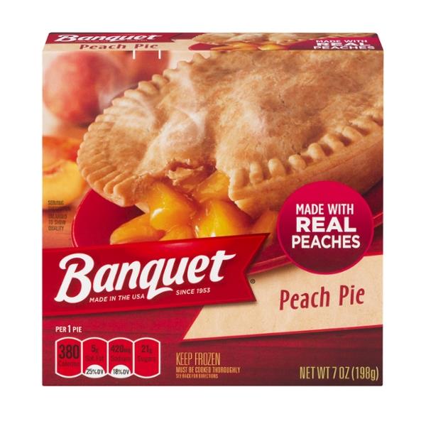 Banquet Peach Pie HyVee Aisles Online Grocery Shopping