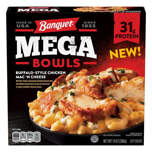 Banquet Mega Bowl Buffalo Chicken Mac 'N Cheese | Hy-Vee Aisles Online ...