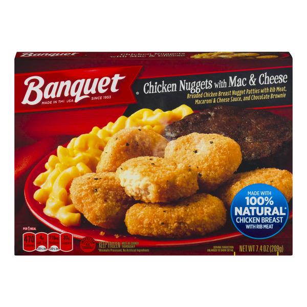 Banquet Chicken Nuggets with Mac & Cheese | Hy-Vee Aisles Online ...