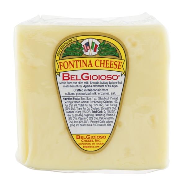 BelGioioso Fontina Cheese | Hy-Vee Aisles Online Grocery Shopping