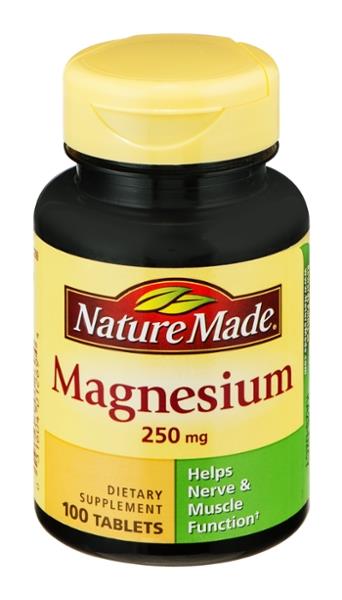 Nature Made Magnesium 250mg Tablets | Hy-Vee Aisles Online Grocery Shopping