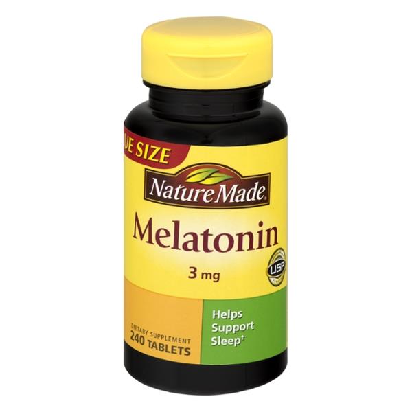 Nature Made Melatonin 3mg Tablets | Hy-Vee Aisles Online Grocery Shopping