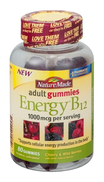 Nature Made Adult Gummies Energy B12 1000mcg Hy Vee Aisles Online