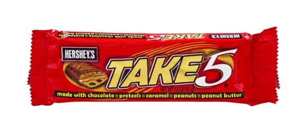minerals in take five candy bar