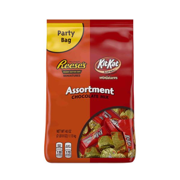 Chocolate Assortment Mix Party Bag Reese's Peanut Butter Cups