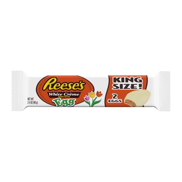 Reese's Easter White Crème Peanut Butter Eggs King Size ...