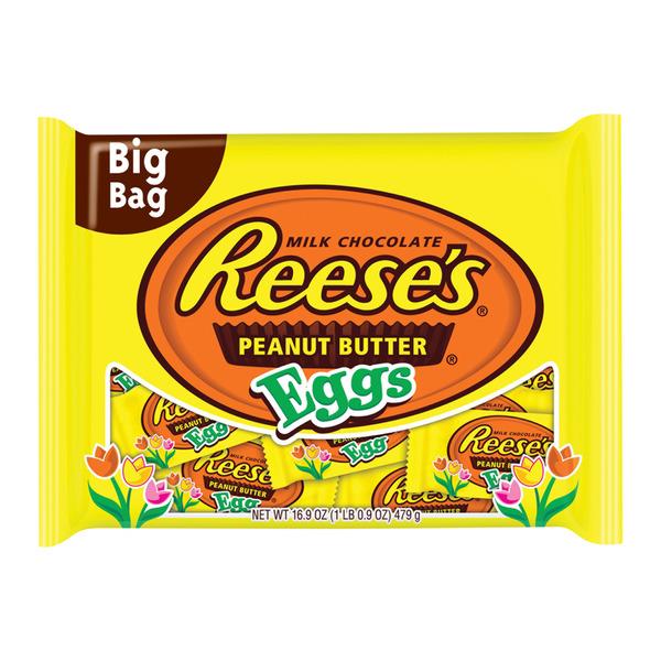 Reese's Milk Chocolate Peanut Butter Eggs Big Bag HyVee Aisles
