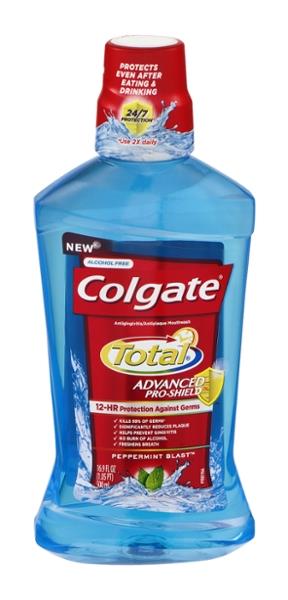 Colgate Total 12hr Pro Shield Mouthwash Peppermint Blast