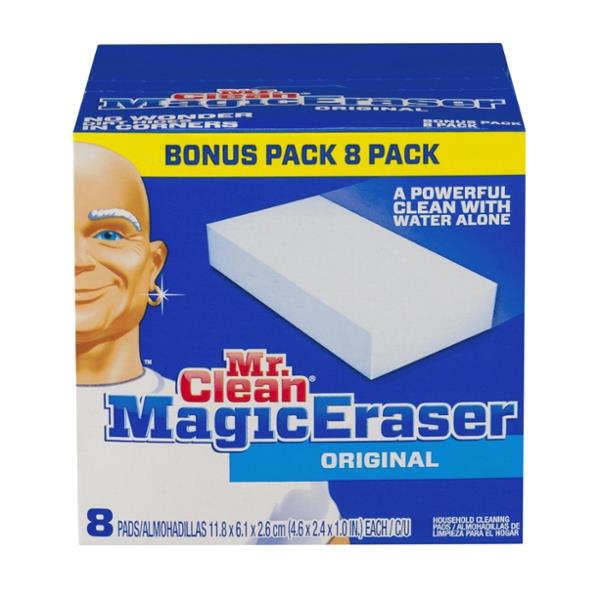 Mr.Clean Magic Eraser Original Bonus Pack 8Ct | Hy-Vee Aisles Online ...