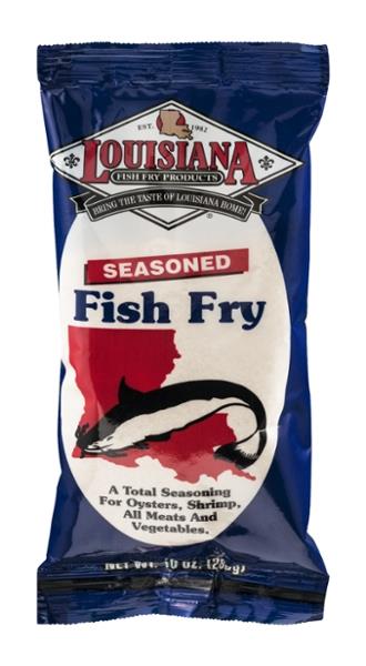 Louisiana Seasoned Crispy Fish Fry Breading Mix | Hy-Vee Aisles Online ...