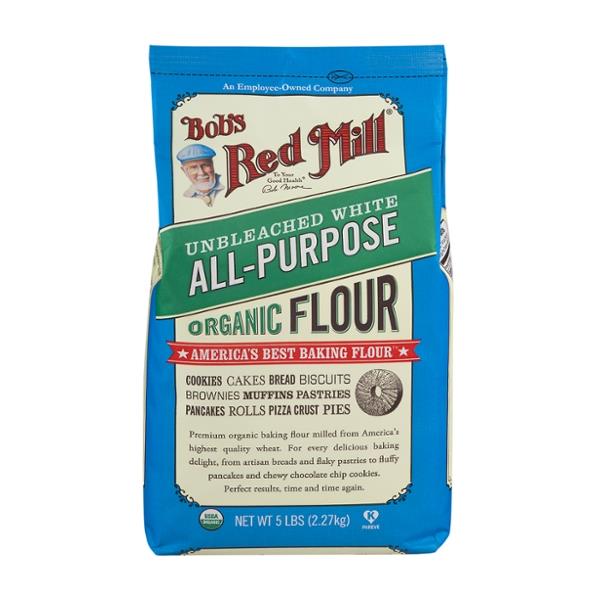 Bob's Red Mill Unbleached White All-Purpose Organic Flour | Hy-Vee ...