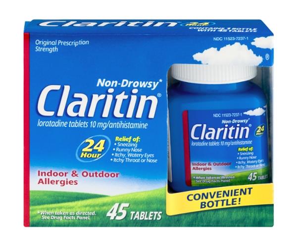 claritin non drowsy ingredients