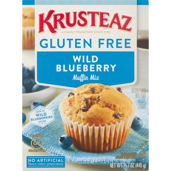 Krusteaz Gluten Free Blueberry Muffin Mix