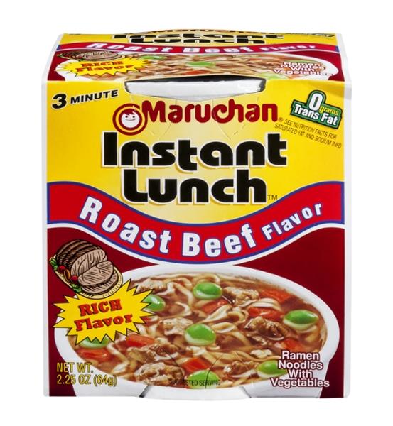 Maruchan Instant Lunch Roast Beef Flavor Ramen Noodles | Hy-Vee Aisles ...