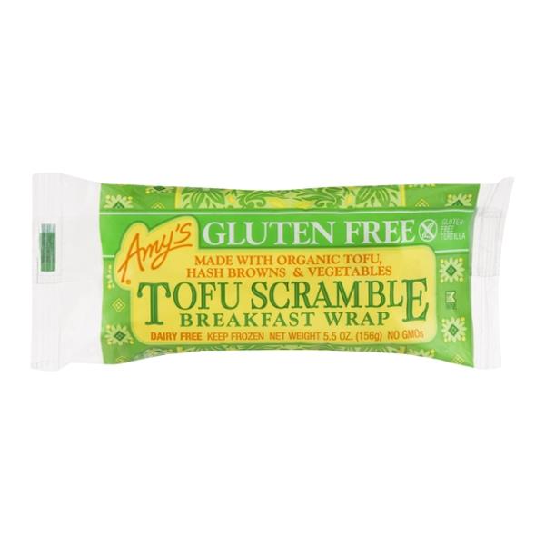 Amy's Gluten Free Tofu Scramble Breakfast Wrap | Hy-Vee Aisles Online