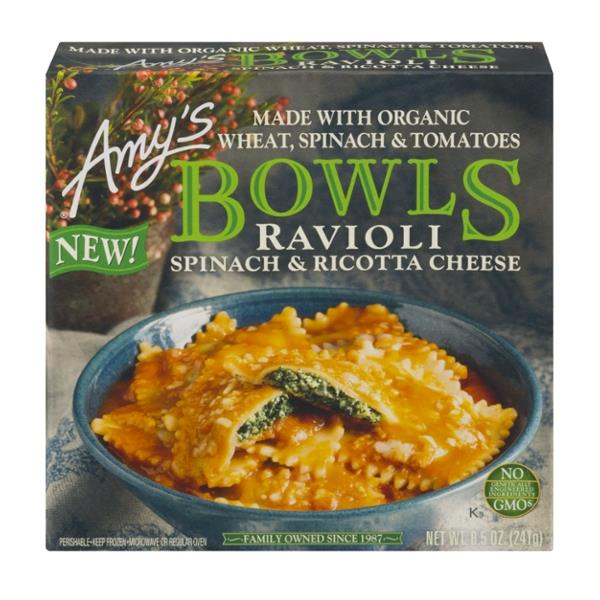 Amy's Bowls Ravioli Spinach & Ricotta Cheese HyVee Aisles Online