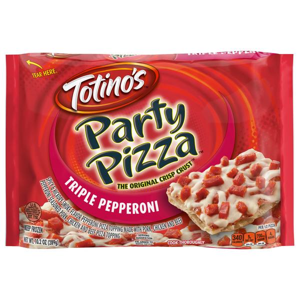 Totino's Triple Pepperoni Party Pizza HyVee Aisles Online Grocery