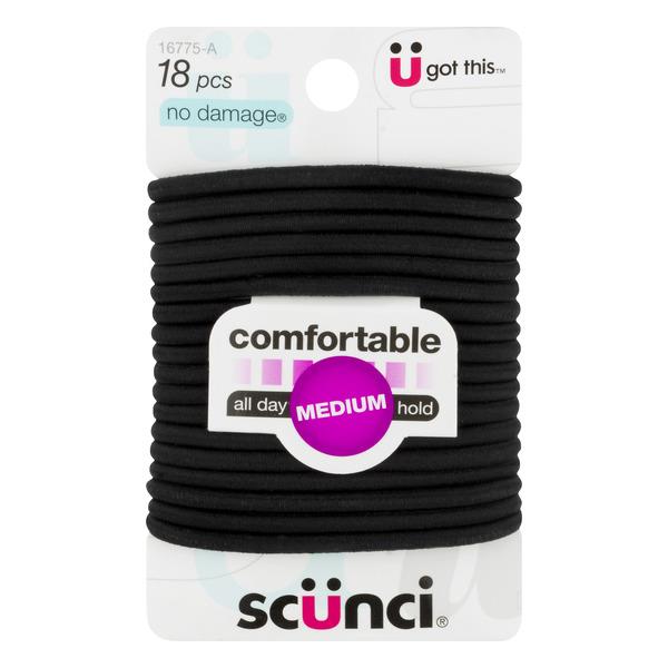 scunci hair ties for thick hair