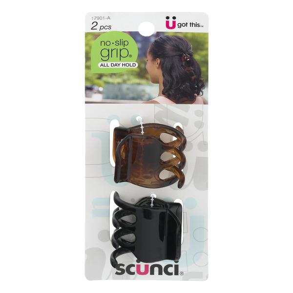 Scunci No Slip Grip Jaw Clips Hy Vee Aisles Online Grocery Shopping