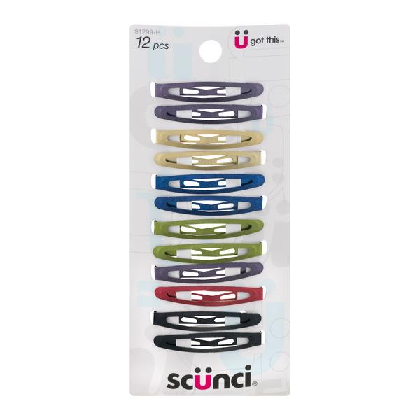 Scunci Hair Clips - 12 PC | Hy-Vee Aisles Online Grocery ...