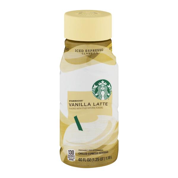 Starbucks Vanilla Latte Iced Espresso Beverage | Hy-Vee Aisles Online