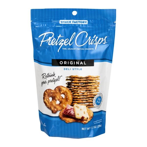Pretzel Crisps Original Deli Style Pretzel Crackers HyVee Aisles