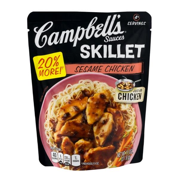 Campbell's Skillet Sauces Sesame Chicken HyVee Aisles Online Grocery