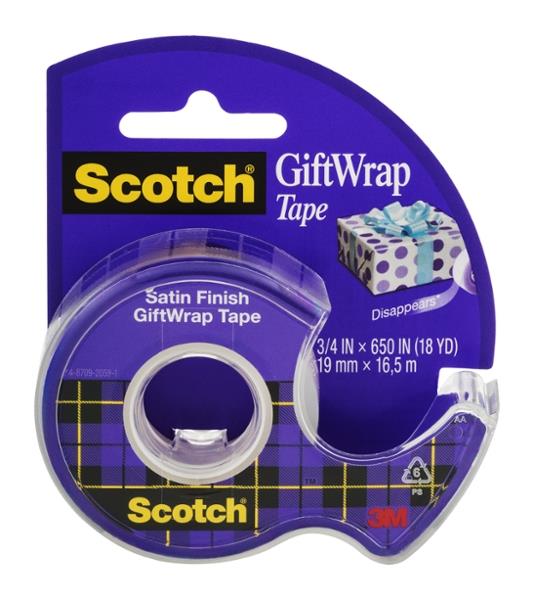 Scotch Gift Wrap Tape Satin Finish HyVee Aisles Online Grocery Shopping